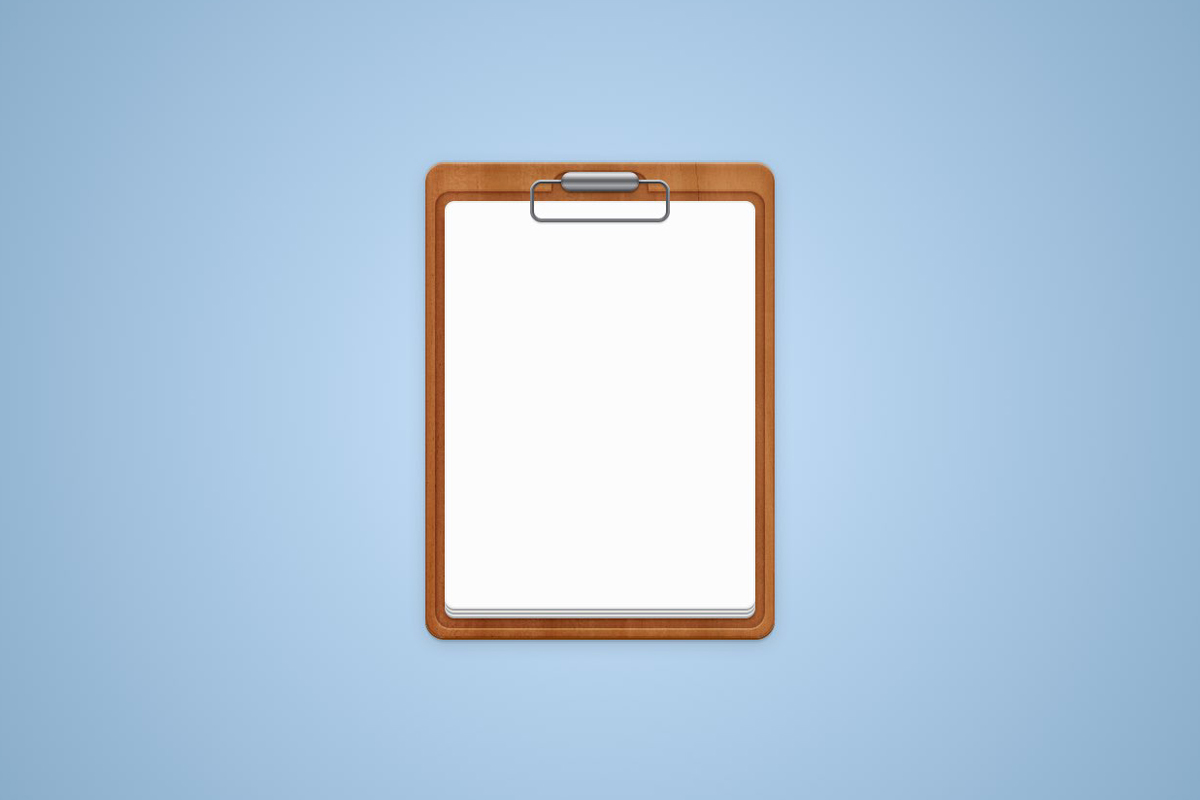 Create a Clipboard Icon
