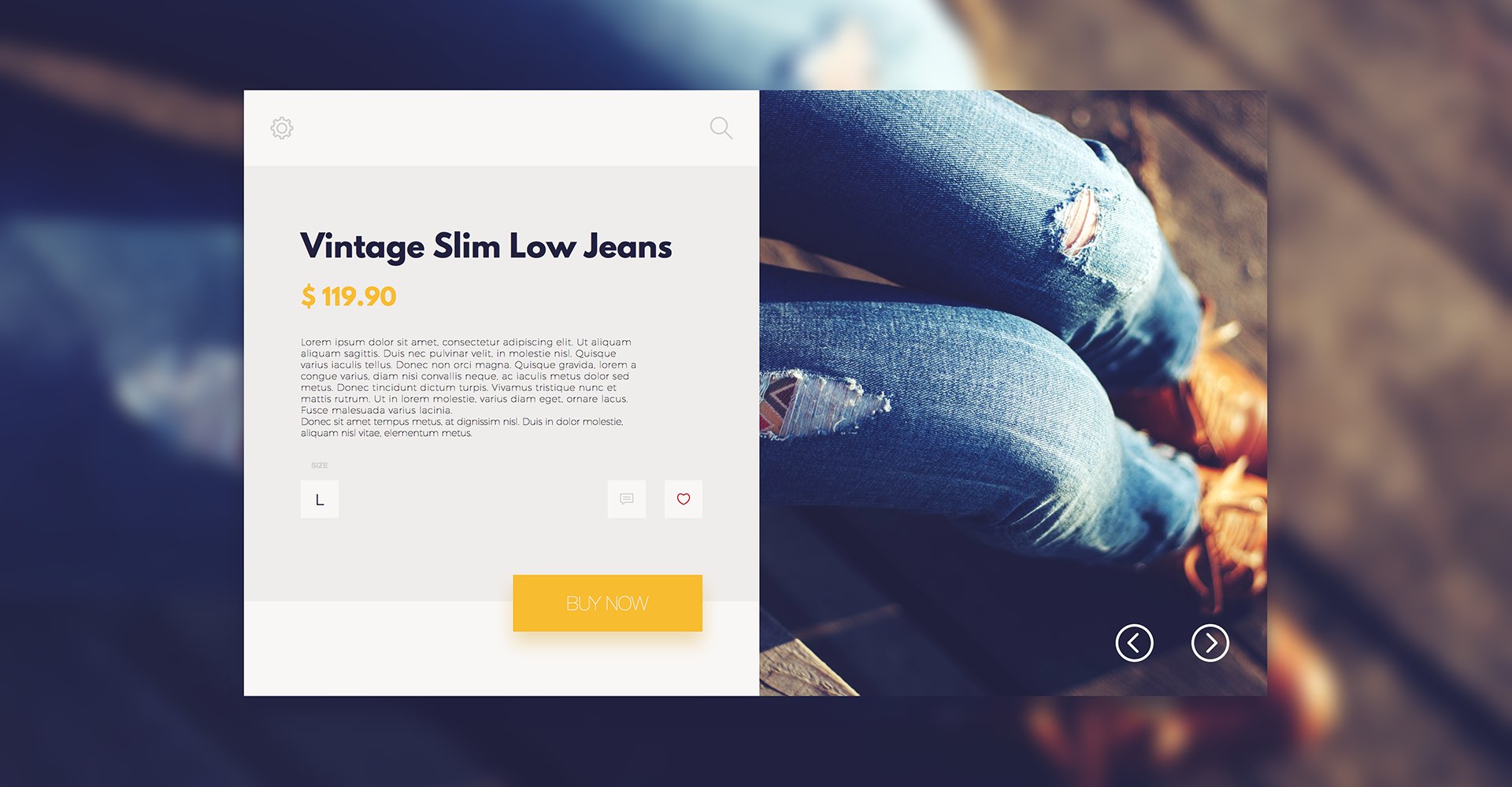 Create a Fashion Store Product Page