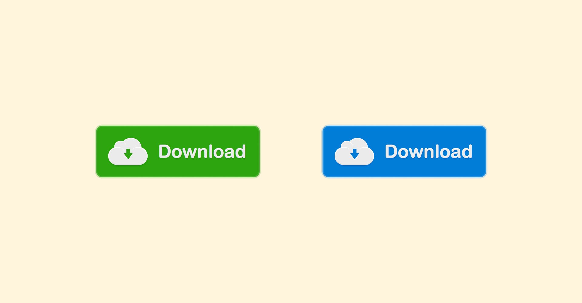 Create a Flat Download Button