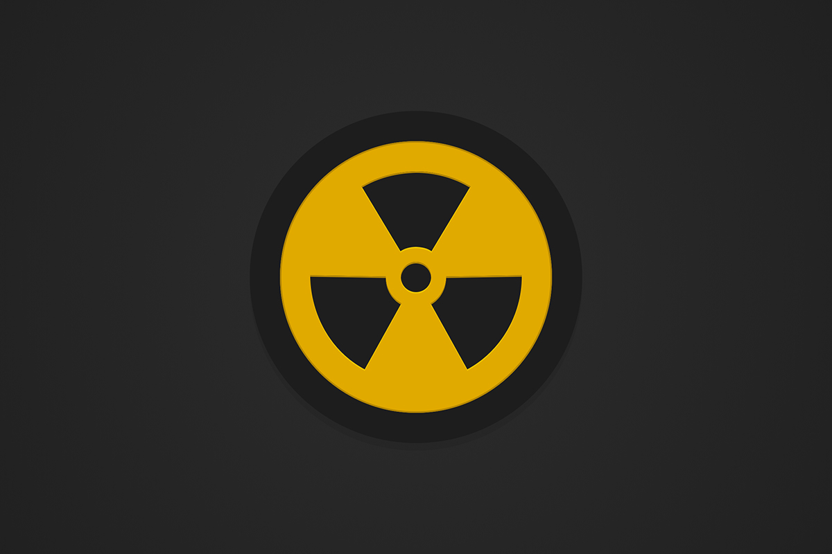 Create a Nuclear Symbol Icon