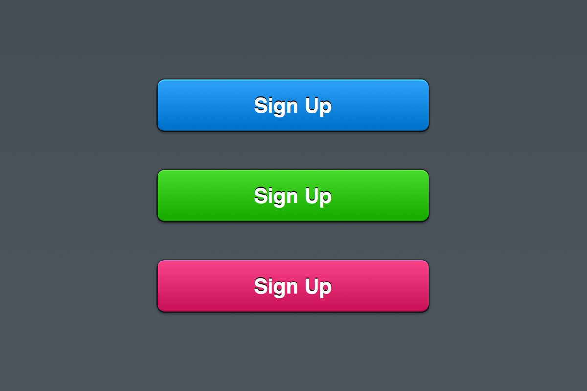Create a Set of Web Buttons