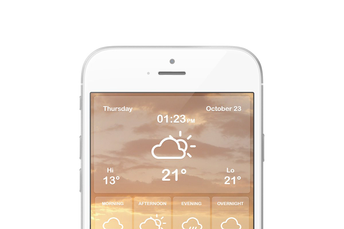 Create a Weather App Interface